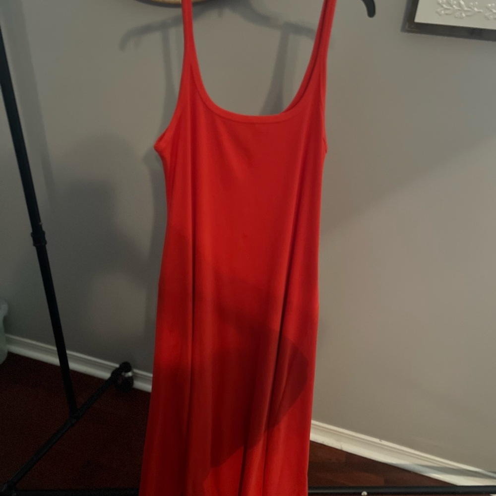 Old Navy Red Maxi Dress